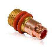 КЕДР Держатель цанги ГАЗ ЛИНЗА КЕДР для комплекта с прозрачным соплом (TIG-17–18–26 PRO/EXPERT) Ø 2,4 мм