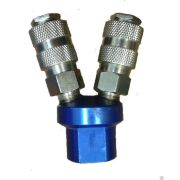 Двойник муфта евро 1/4