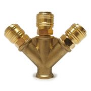 Тройник муфта евро 3/8