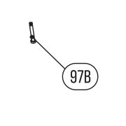 Запчасть №97B для HGSR. Верхний штифт
