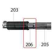 Запчасть №206 для FDPAG-H8. Ствол в сборе (4, 11)