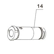 Запчасть №14 для PAG-PC84. Муфта