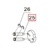 Запчасть №25 для PAG-PC84. Втулка затвора