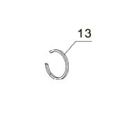 Запчасть №13 для PAG-PC84. Кольцо запорное
