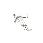 Запчасть №22 для FD301R. Винт М4х6