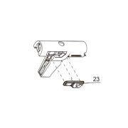 Запчасть №23 для PAG311BWT. Крышка