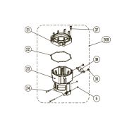 Запчасть №209 для HGSR. Камера сгорания в сборе
