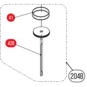 Запчасть №204B для HGSR. Боек в сборе