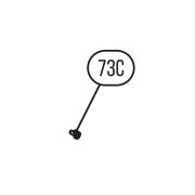 Запчасть №73C для HGSR. Саморез