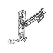 Запчасть №63C для HGSR. Правая часть основной рукоятки