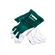 КЕДР Краги сварочные КЕДР КС-18 УНИВЕРСАЛ TIG, (L), бело-зеленые